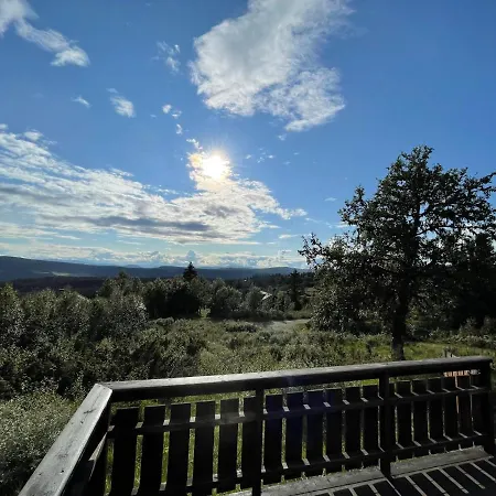 Elveseter - Log With An Amazing View 度假居 Venabygd